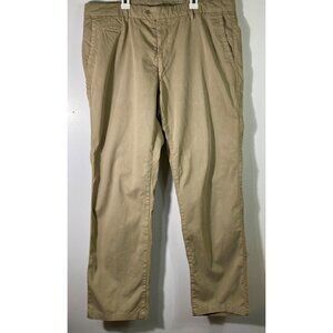Mens Ballin Mansfield Relaxed Fit Khaki‎ Pants Pima Twill Tan 38